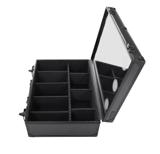 LED Make-up Tas met Spiegel – Draagbare Cosmetische Opbergdoos met Verlichting en Compartimenten