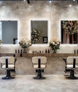 Verlichte Badkamerspiegel met Achtergrondverlichting – Rechthoekig, Dimbaar, Anti-condens, Wandmontage, Modern Design