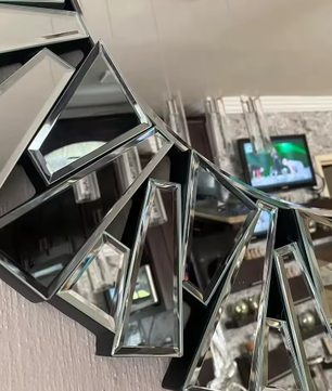 Unieke Sunburst Wandspiegel Rond 80 cm – Zilver Decoratief