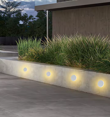 Ronde LED Inbouw Wandlamp 3W – Waterdichte Trapverlichting voor Binnen en Buiten