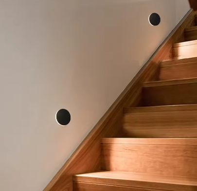 Ronde LED Inbouw Wandlamp 3W – Waterdichte Trapverlichting voor Binnen en Buiten