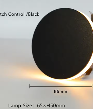 Ronde LED Inbouw Wandlamp 3W – Waterdichte Trapverlichting voor Binnen en Buiten