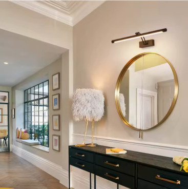 LED Badkamer Wandlamp Bedraad 40–100 cm – Modern en Vochtbestendig