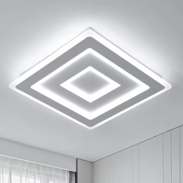 Moderne Vierkante LED Plafondlamp 42W – Acryl, Wit