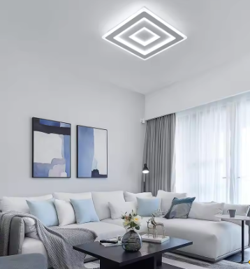 Moderne Vierkante LED Plafondlamp 42W – Acryl, Wit