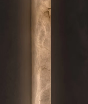 Minimalistische Marmeren Wandlamp – Art Deco Stijl