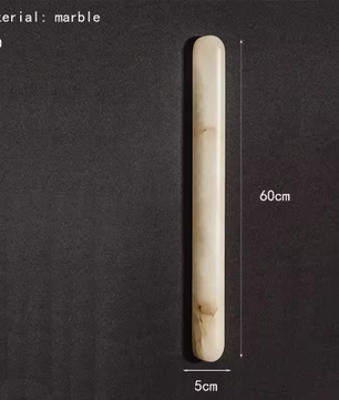 Minimalistische Marmeren Wandlamp – Art Deco Stijl