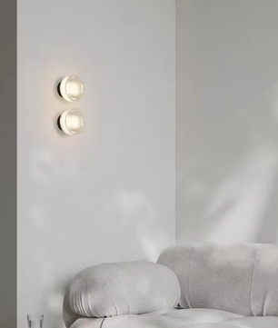 candinavische Minimalistische Ronde Wandlamp – Moderne LED Wandverlichting voor Gang, Slaapkamer en Hotelinterieur