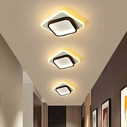 Moderne LED Plafondlamp voor Gang, Trap en Slaapkamer