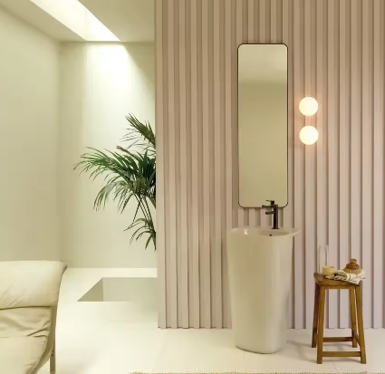 Moderne wandlamp met glazen bol – Decoratieve binnenverlichting voor badkamer, spiegel, woonkamer en slaapkamer