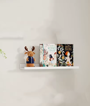 Zwevende badkamerplanken zonder boren – Wandplank voor opslag en decoratie in badkamer, keuken en woonkamer