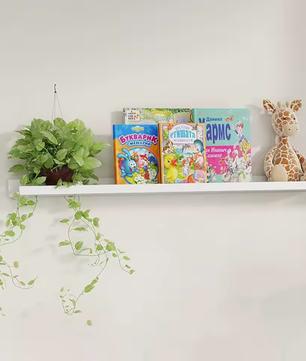 Zwevende badkamerplanken zonder boren – Wandplank voor opslag en decoratie in badkamer, keuken en woonkamer