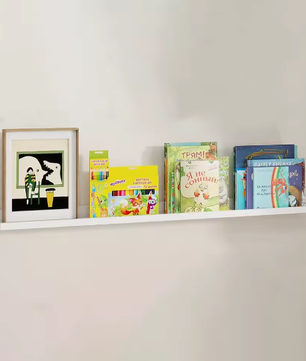Zwevende badkamerplanken zonder boren – Wandplank voor opslag en decoratie in badkamer, keuken en woonkamer