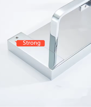 Badkamer toiletpapierhouder met box – Messing papierrolhouder met opbergvak