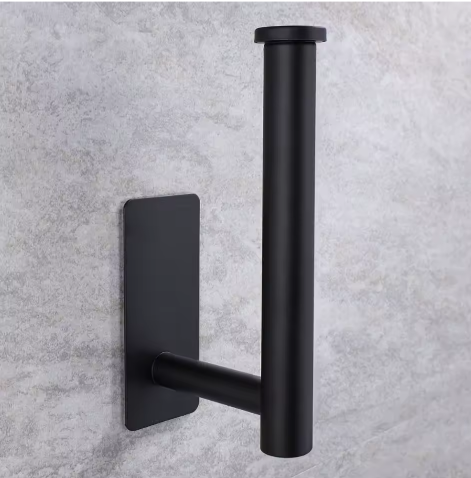 Roestvrijstalen Papierhouder Wit – Zelfklevend Wandmontage Tissue Plank