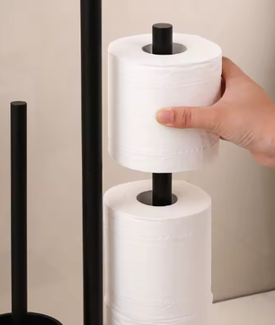 Vrijstaande Toiletrolhouder – Moderne Multifunctionele Badkameroplossing