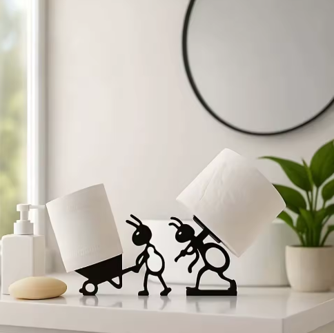 Leuke Dieren Tissuehouder – Minimalistisch Badkamer Accessoire