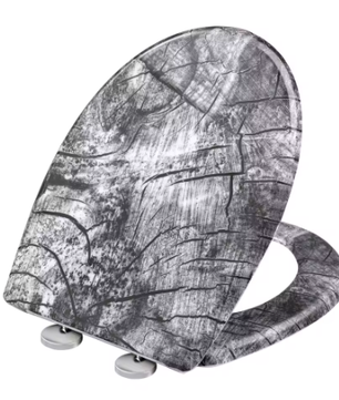 O-Vormige WC-Bril met Toiletdeksel – Soft-Close, Quick Release en Duurzaam Materiaal