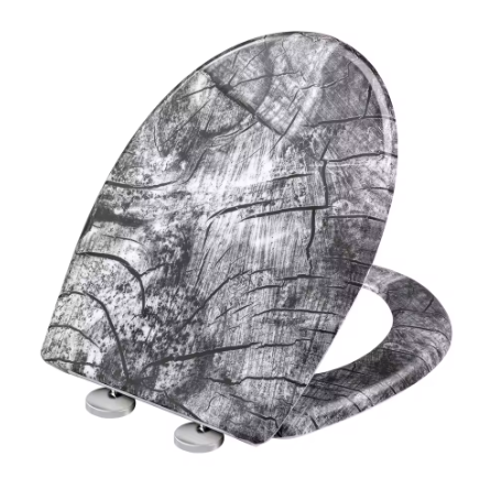 O-Vormige WC-Bril met Toiletdeksel – Soft-Close, Quick Release en Duurzaam Materiaal