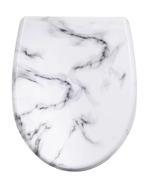 O-Vormige WC-Bril met Toiletdeksel – Soft-Close, Quick Release en Duurzaam Materiaal