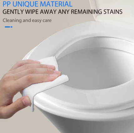 Ovale WC-Bril met Soft-Close – Quick Release, Topmontage en 360° Verstelbare Scharnieren