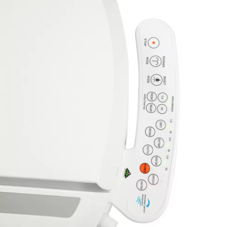 Slim Douchetoilet met Elektrisch Verwarmde Zitting – Deluxe Bidetfunctie, Instelbare Temperatuur en Luchtdroger (AC 220V)