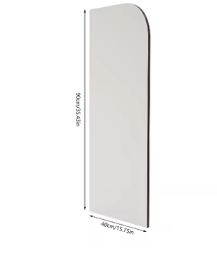 Fenol Laminaat Urinoir Scheidingswand met RVS Beugels – Wandmontage, Commerciële Toiletten