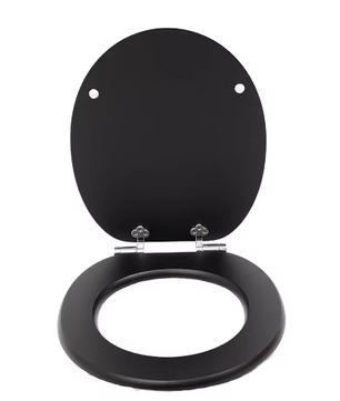 Toiletbril met Soft-Close en Quick Release – MDF Toiletdeksel met Decoratief Motief