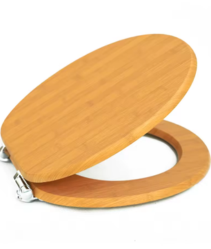 Toiletbril met Soft-Close – MDF WC-Zitting met Snelsluiting en Universele Pasvorm