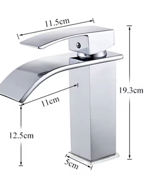 Moderne Badkamer Wastafelkraan – Enkele Handgreep Mixer