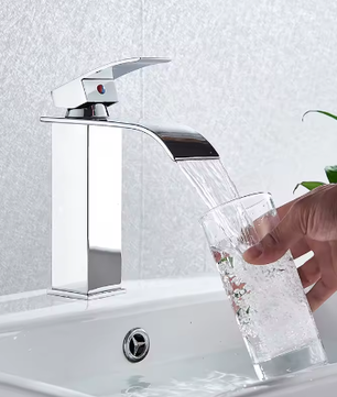 Moderne Badkamer Wastafelkraan – Enkele Handgreep Mixer
