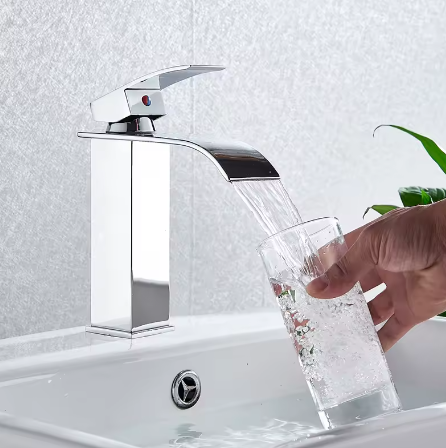 Moderne Badkamer Wastafelkraan – Enkele Handgreep Mixer