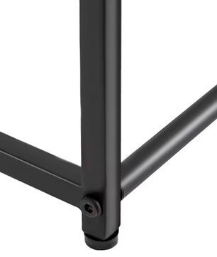 Vrijstaand Handdoekenrek met 3 Niveaus – Verstelbare Hoogte, Staal en IJzer, Modern Design