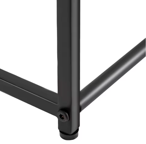 Vrijstaand Handdoekenrek met 3 Niveaus – Verstelbare Hoogte, Staal en IJzer, Modern Design