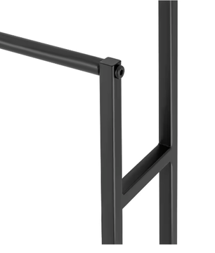 Vrijstaand Handdoekenrek met 3 Niveaus – Verstelbare Hoogte, Staal en IJzer, Modern Design