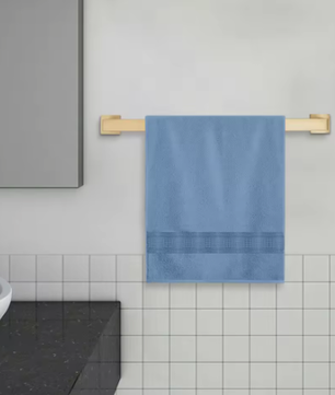 Roestvrijstalen Badkamerhanddoekset – Wandorganizer met 2 Haken