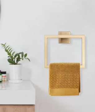 Roestvrijstalen Badkamerhanddoekset – Wandorganizer met 2 Haken