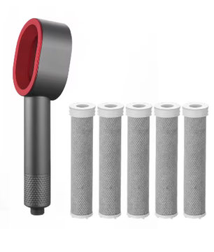 Luxe Douchefilter – Hoogwaardig Koolstofvezel Waterfilter voor Chloor en Hard Water