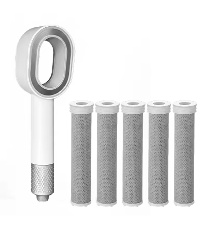 Luxe Douchefilter – Hoogwaardig Koolstofvezel Waterfilter voor Chloor en Hard Water