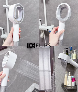 Luxe Douchefilter – Hoogwaardig Koolstofvezel Waterfilter voor Chloor en Hard Water