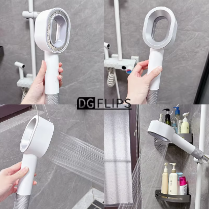 Luxe Douchefilter – Hoogwaardig Koolstofvezel Waterfilter voor Chloor en Hard Water