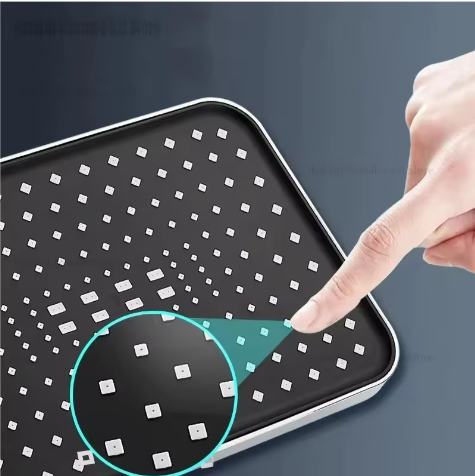 Grote Regendouchekop 30 cm – Hogedruk Topdouche 360° Draaibaar en Waterbesparend