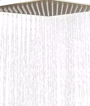 Ultradunne Regendouchekop 40,6 cm – RVS, Grote Waterstroom