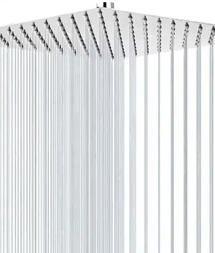 Ultradunne Regendouchekop 40,6 cm – RVS, Grote Waterstroom