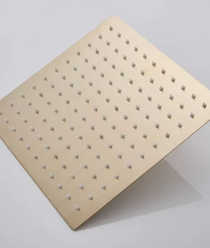 Ultradunne Regendouchekop 40,6 cm – RVS, Grote Waterstroom