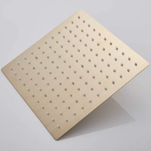 Ultradunne Regendouchekop 40,6 cm – RVS, Grote Waterstroom