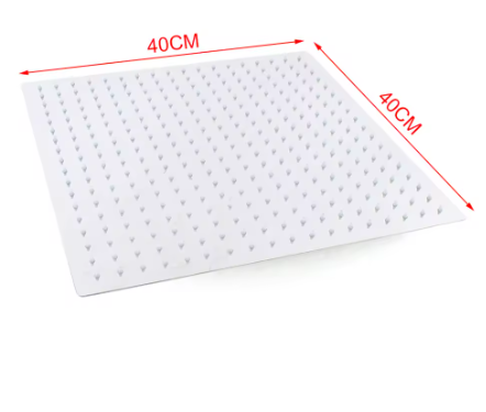 Vierkante Douchekop 40 cm – Regendouche Grote Badkamer Douche