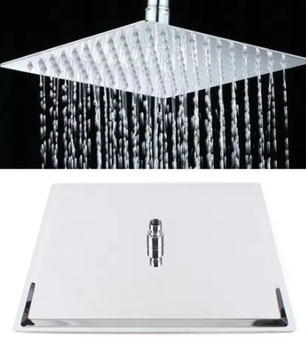 Vierkante Douchekop 40 cm – Regendouche Grote Badkamer Douche