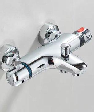 Thermostatische Douchekranen Set – Badkamermengkraan Warm en Koud