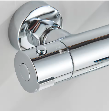 Thermostatische Douchekranen Set – Badkamer Mengkraan met Warm en Koud